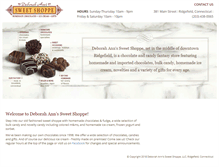Tablet Screenshot of deborahanns.com